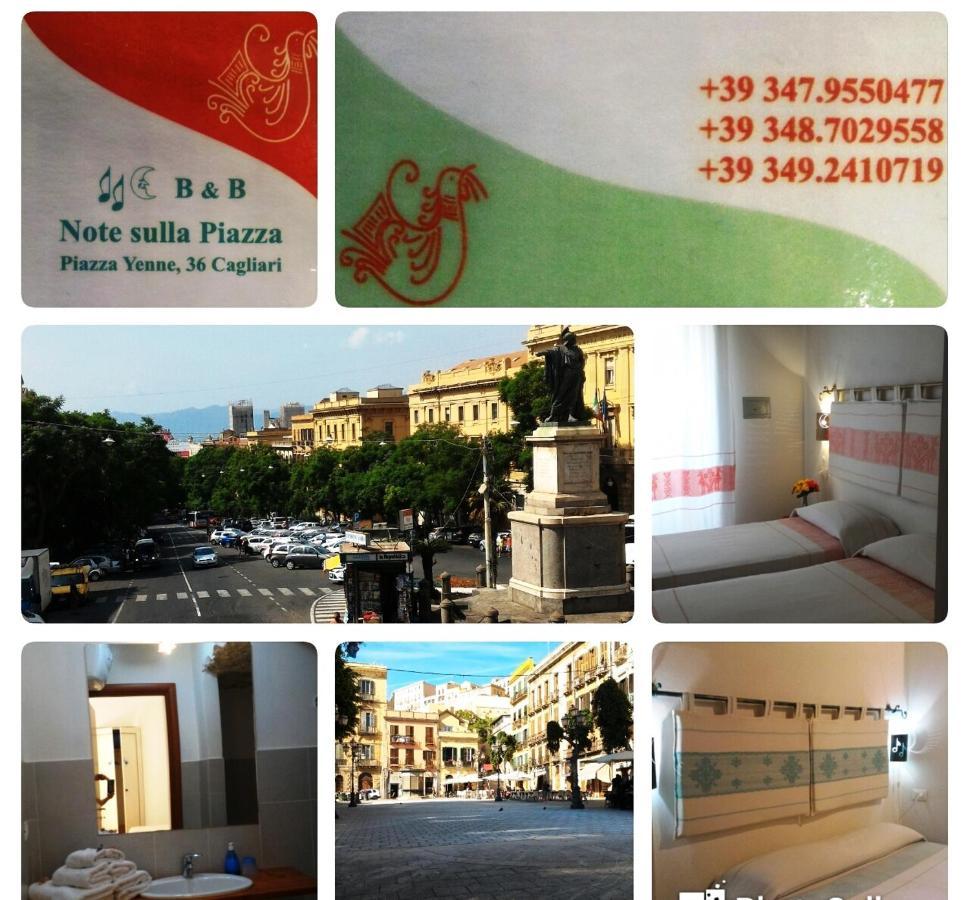 Bed and Breakfast Note Sulla Piazza Cagliari Exteriér fotografie